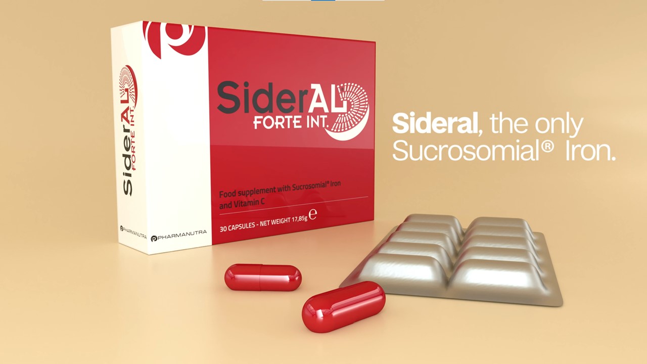 PharmaNutra presents: SiderAL, the only Sucrosomial® Iron